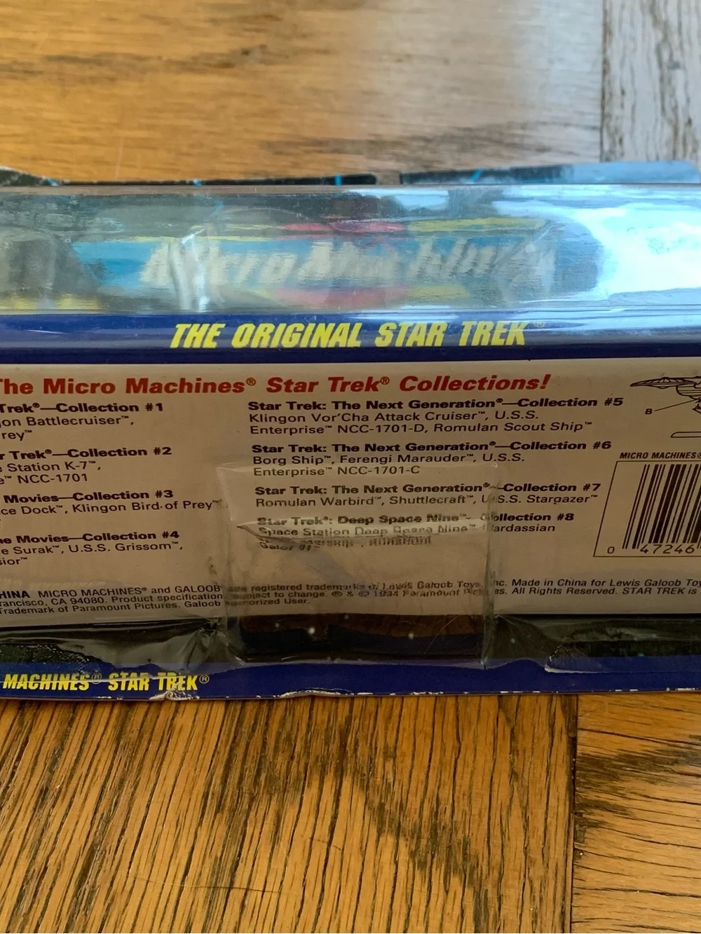 VTG 1993 Micro Machines Space Star Trek Original Collection #2 NIP